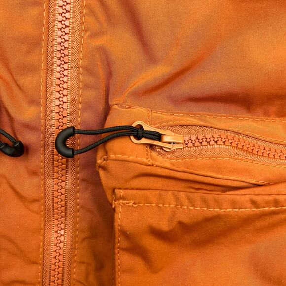 Smoke Rise Men's Nylon Utility Jacket Hood Regular Fit Rust 100% Poly Men Medium - Picture 11 of 15